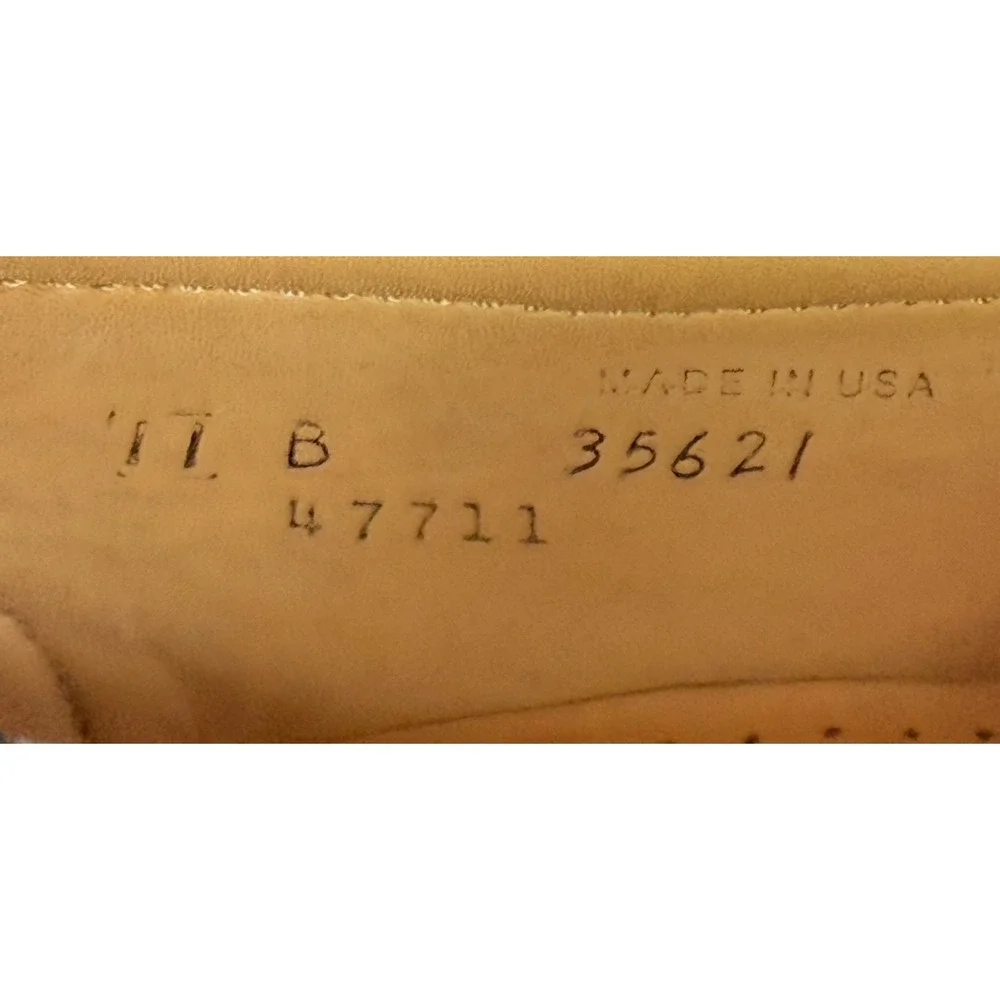 Allen Edmonds Men Handmade Maxfield Black Tassle Leather Slip On Shoes Size 11 B